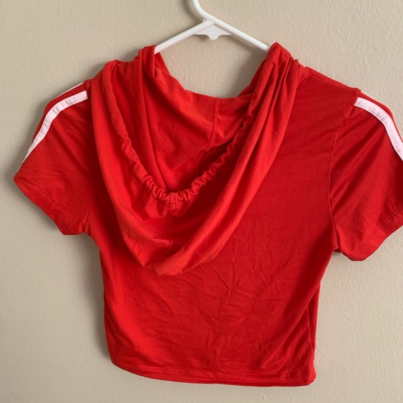 Kittenish red Kennedy two piece legging top set - Picture 4 of 10